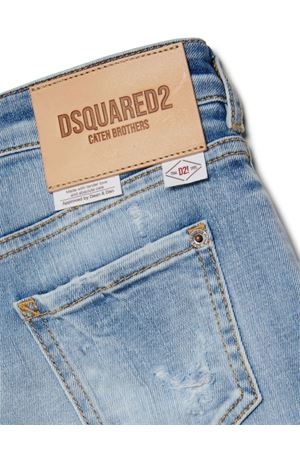 Jeans In Cotone Blu DSQUARED KIDS | DQ0383D0A7KDQ01